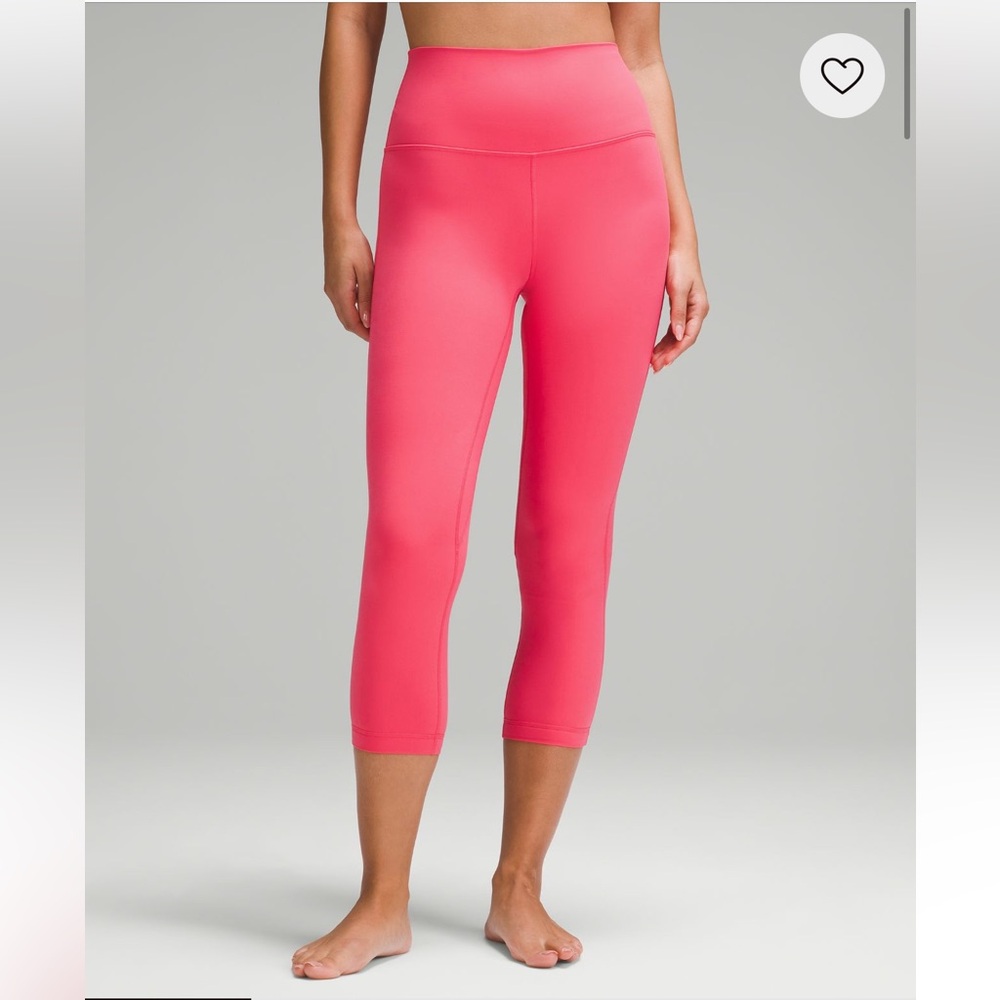 Lululemon Align High-Rise Crop 23” Glaze Pink